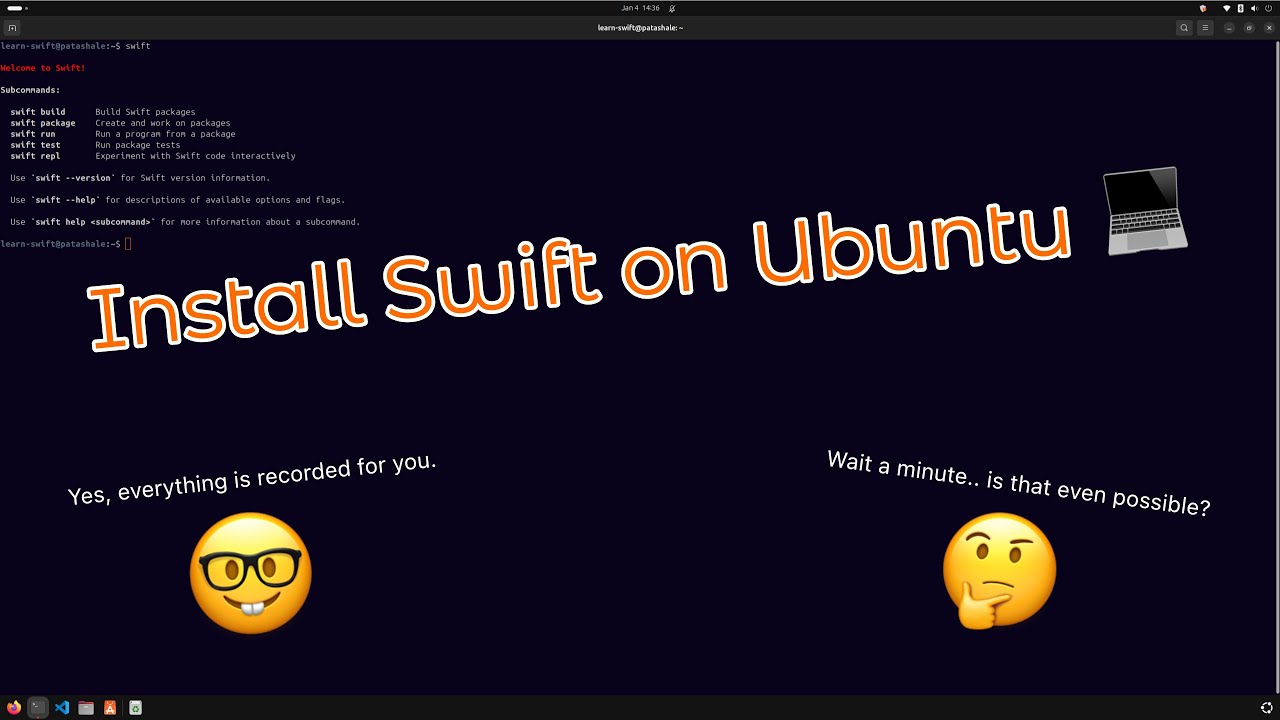 How to Install Swift on Ubuntu 24.04 LTS - YouTube