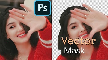 Vector Mask in Photoshop - हिंदी