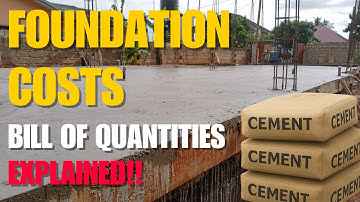 Building in Ghana? What goes into your foundation??