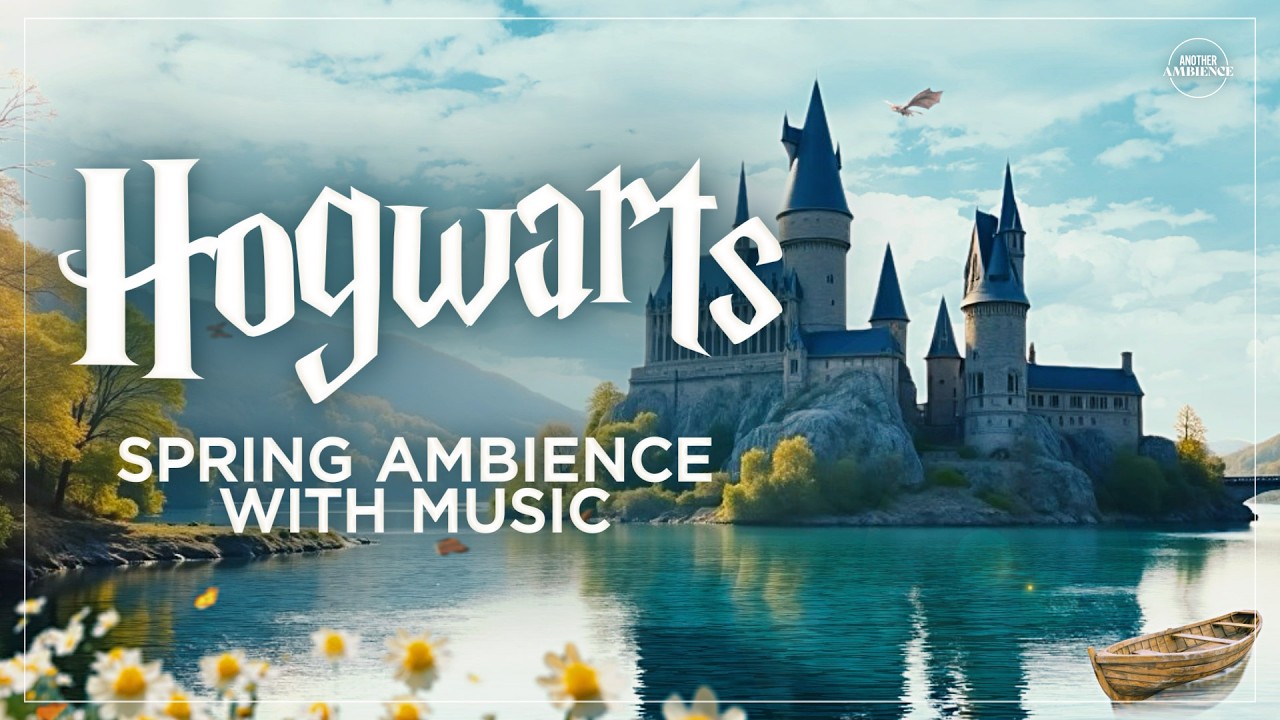 Harry Spring Harry Potter Spring Ambience | 6 Hours of Enchanting Castle Views ...