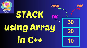 Stack Using Array in C++ | Push Pop and Peek Operations | DSA for Beginners