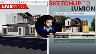 Sketchup to Lumion livesync Tutorial #dotmattech