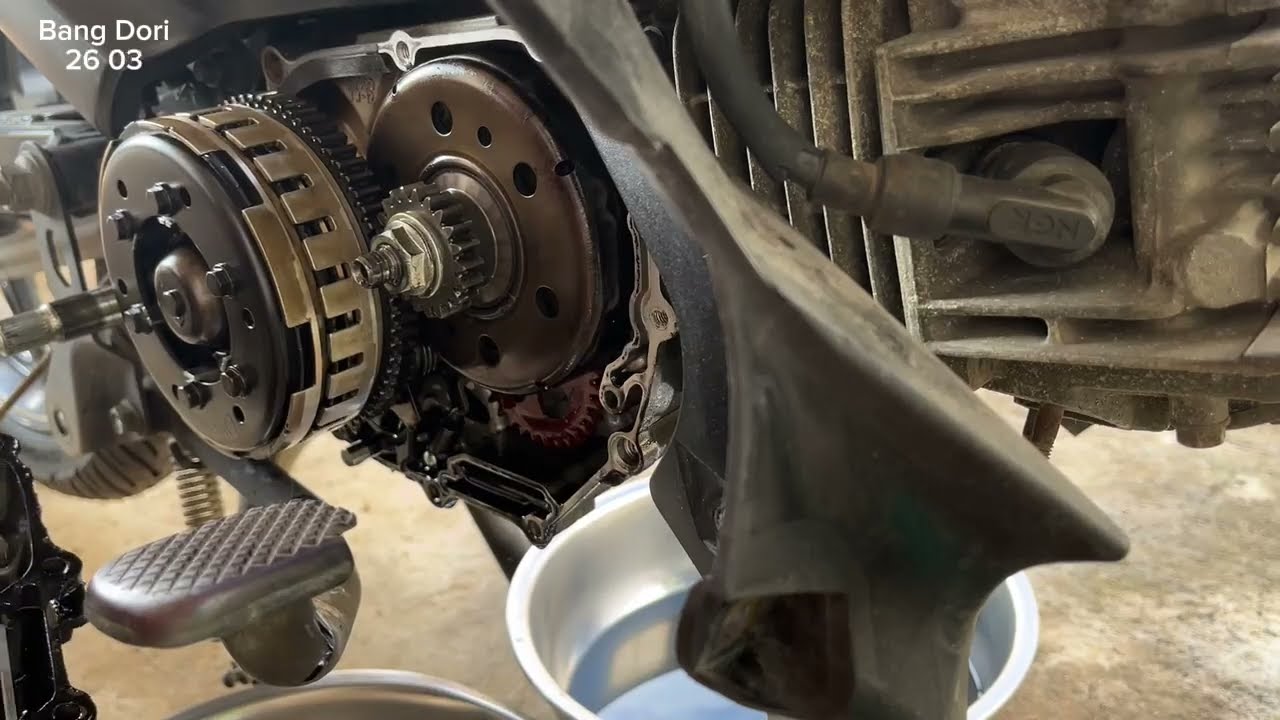 Garapan Bagian Kopling Vega Zr