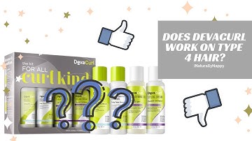 Does DevaCurl Work on Type 4 Hair? | iNaturallyNappy