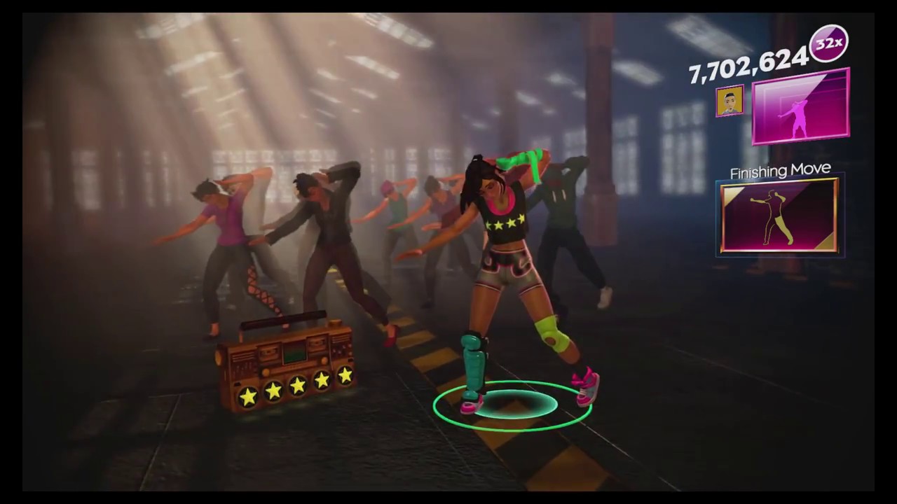Dance Central Spotlight - Umbrella - Pro Routine - Gold Stars