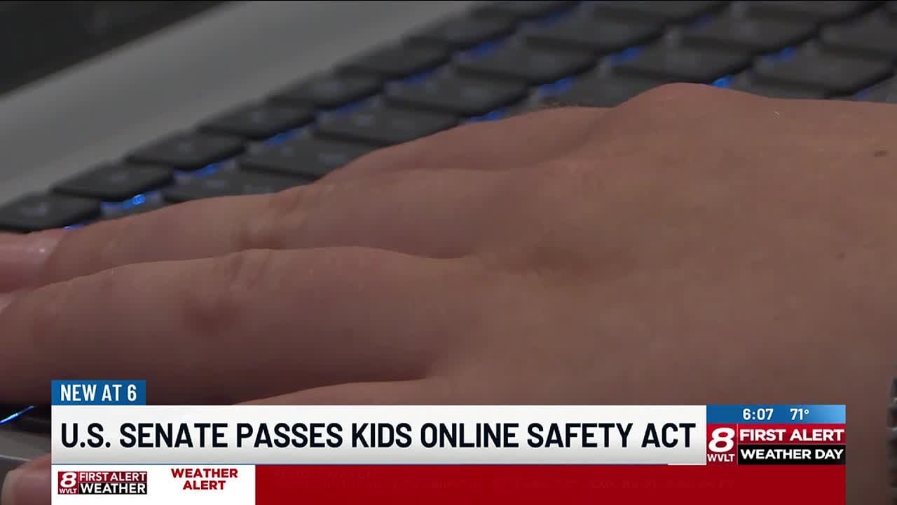 U.S. Senate passes Kids Online Safety Act - YouTube