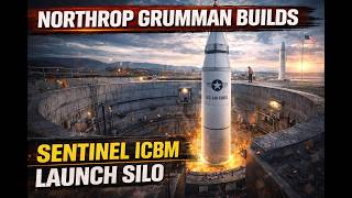 Northrop Grumman builds Sentinel ICBM launch silo