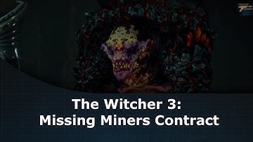 The Witcher 3: Missing Miners Contract