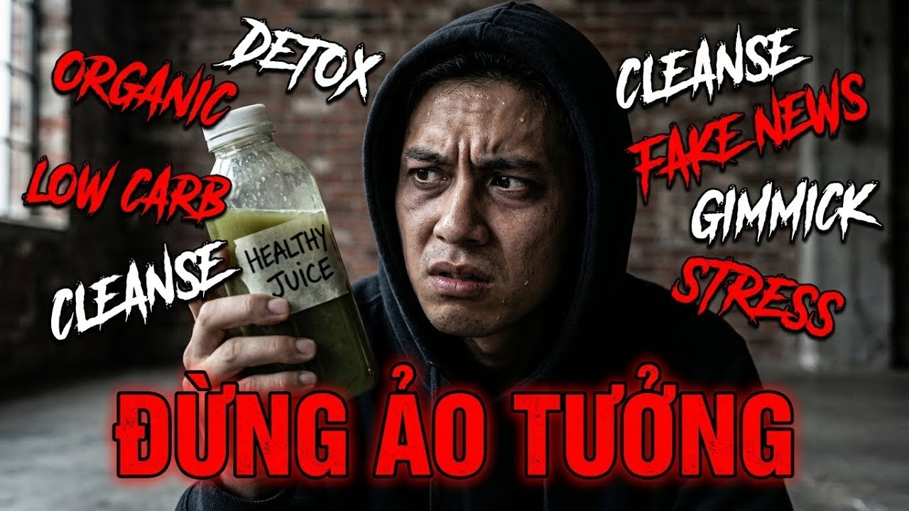 Ảo tưởng Ăn Sạch: Bạn đang bị tẩy não bởi Detox và Organic?