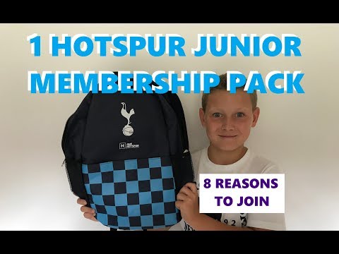 8 reasons to be a 1 Hotspur Member | Tottenham Hotspur Membership Pack | Spurs Junior Member