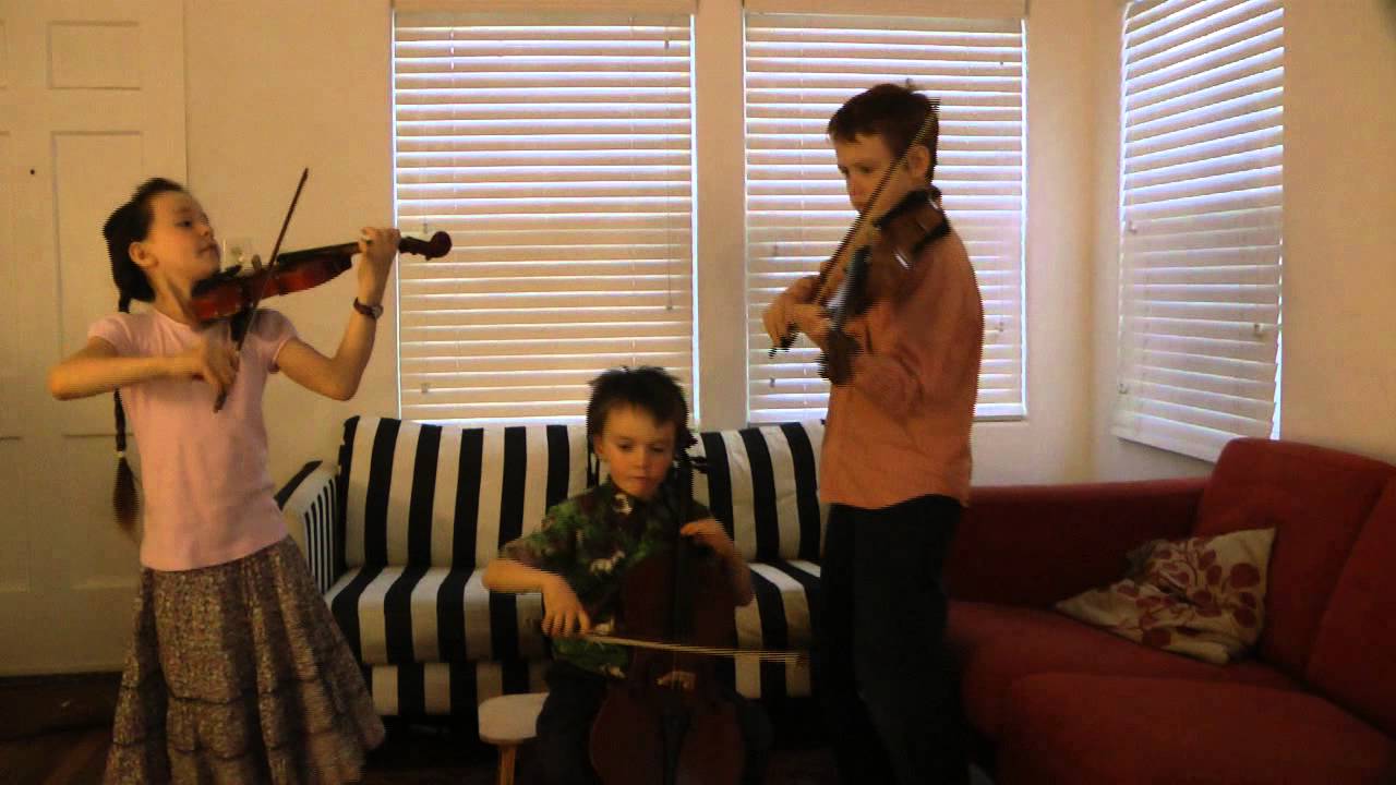 Concerto for Two Violins with a Cello! The de la Motte family (J.S