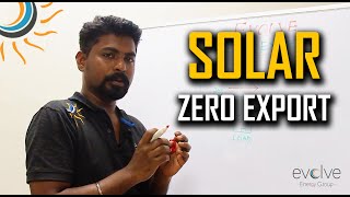 Zero Export Solution | Evolve Energy Group | Solar Plant | EPC