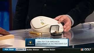 Boomerang included in Presidents Cup memorabilia