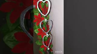 Aesthetic Heart Wall Hanging DIY 💖 | Easy Room Decor Idea #crafts
