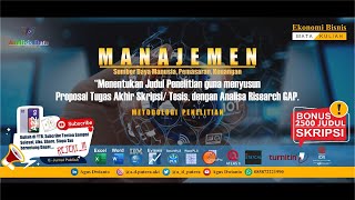 How to Determine the Title of a Marketing KEU Human Resources Management Thesis in Order to Compi...