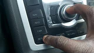 Audi Q7 MMI Turning On and Off