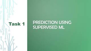 GRIP INTERNSHIP MAY'24 | TASK 1 : Prediction Using Supervised ML