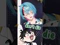 Ren suggests ASMR and almost killed Kyo #kyokaneko #renzotto #nijisanjien #shorts