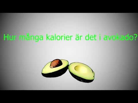 Video: Kalorier I Avokado: är De Friska?