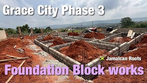 Building In Ghana 🇬🇭 2025: 4 Bedroom House Foundation Work at Grace City Phase 3 Aburi Jamaican Root