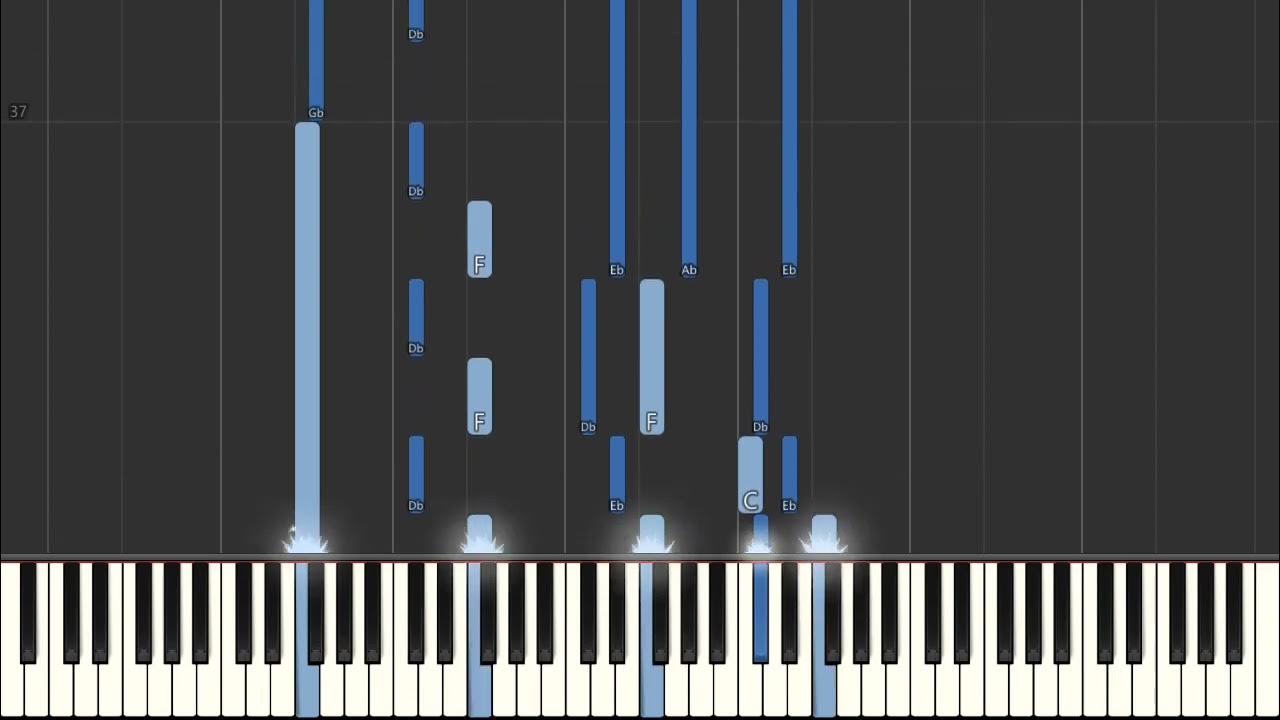 Adele Hometown Glory Easy Piano Tutorial synthesia piano facile Adele Hometown Glory Easy Piano Tutorial synthesia piano facile