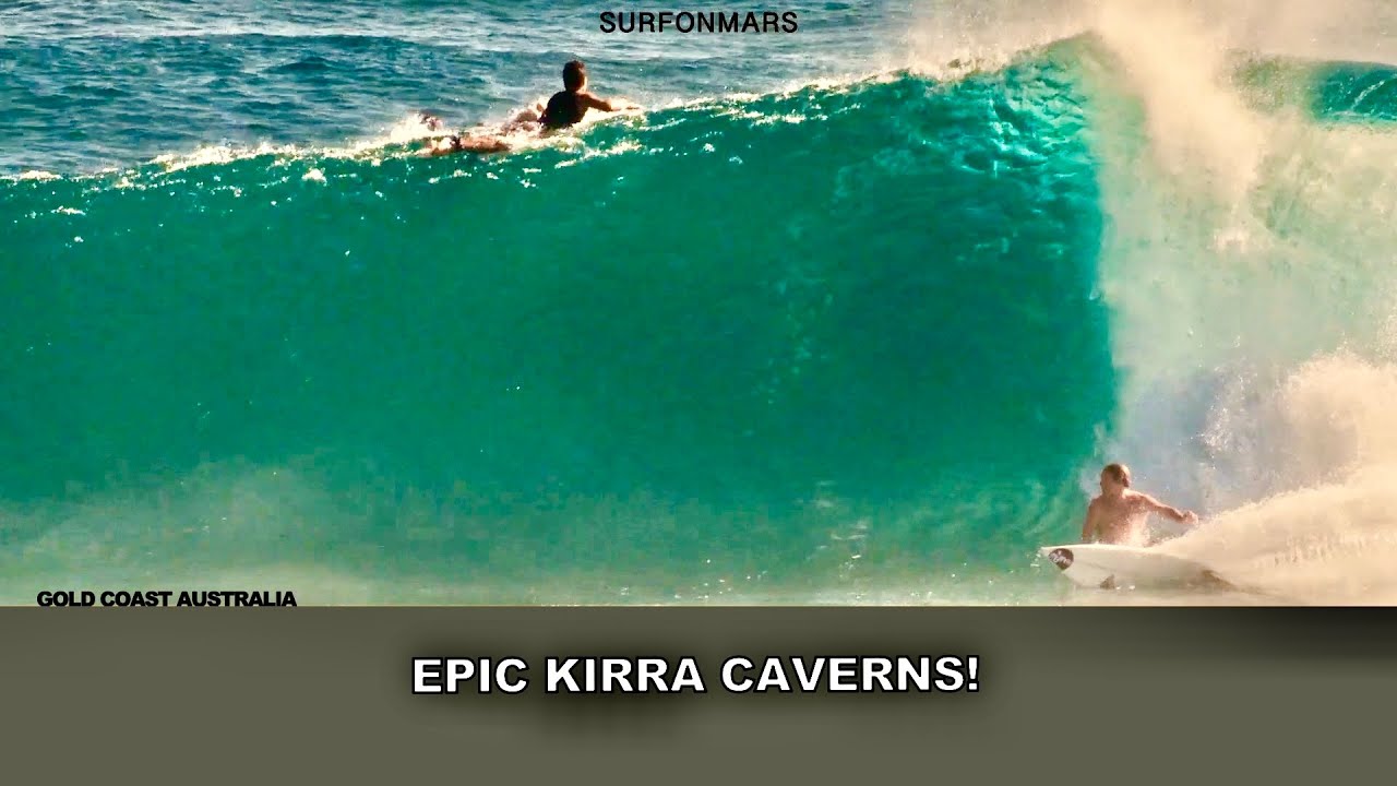 Surfing Epic Kirra Caverns. Some Amazing Tube Time!