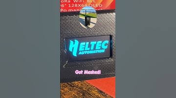 Got Meshed! Meshtastic Heltec Lora 32 v3 #meshtastic