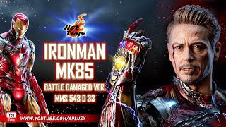 Review Hottoys Ironman mk85 Battle Damaged Version [MMS543 D33]