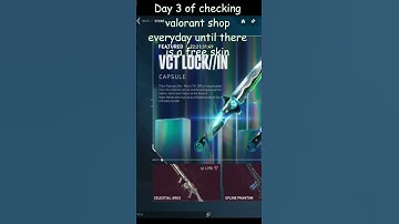 Day 3 of checking valorant store EVERY DAY until there is a free skin 🙄 #valorant #gaming