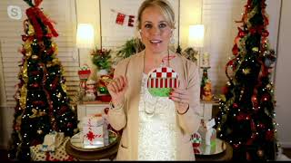 Temp-tations Holiday Centertaining S/5 Ceramic Recipe Ornament on QVC