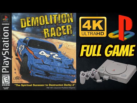 Demolition Racer | PS1 | 4K60ᶠᵖˢ UHD🔴| Longplay Walkthrough Playthrough Full Movie Game