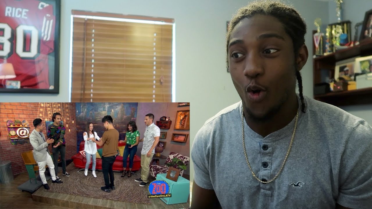 Kaycee Rice And Sean Lew from World of Dance talk Blindfolds and Pressure | The Zoo | Reaction