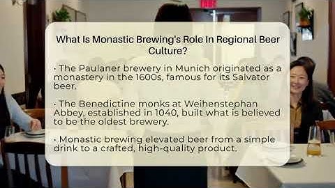What Is Monastic Brewing