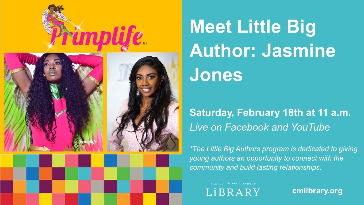 Little Big Author Jasmine Jones YouTube