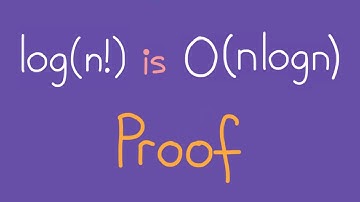 Prove log(n!) is O(nlogn)