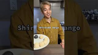 Ken makes sesame dango with takoyaki machine ? (and a wasabi ?)