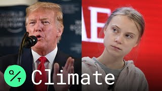 Trump on Greta Thunberg at Davos: 'She Beat Me Out on Time Magazine'