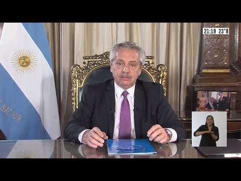 CORONAVIRUS EN ARGENTINA: Habla Alberto Fernández tras la declaración de la emergencia sanitaria