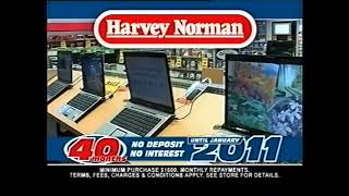 Harvey Norman 40 Months Interest Free 2007 TVC Ad