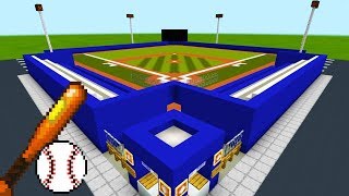 Famous Minecraft Tutorial: How To Make A Baseball Field "2019 City Tutorial" Net Worth