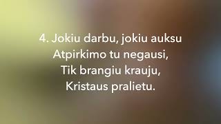 Dieve, Tau garbė didžiausia. Krikščioniškos giesmės Nr. 72