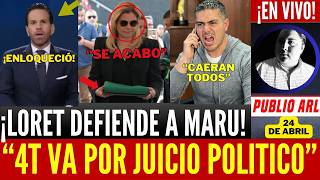 ULTIMA HORA! SE DESPLOMA MARU. EMBARRAN A MAS GOBERNADORES. EXIGEN JUCIO POLITICO. LORET REVIENTA