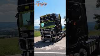 The Viking Scania ⚔️🛡️🚛🇨🇿 #truck #transport #scania #czech #viking #nomad #pagan #style #tuning