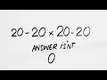 93% of Adults Fail This Simple Math Problem! Can You Solve It?