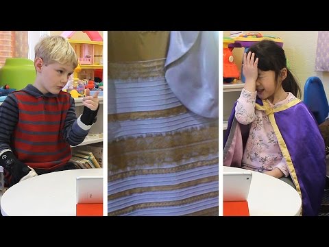 Kids take sides in #TheDress debate