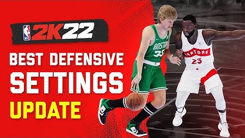Best Defensive Settings on NBA 2K22 : How to Play Off Ball Defense MyTeam 2K22