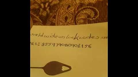 Samsung galaxy S8 plus unlocking video