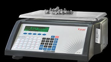 Barcode Label Printing & Counting Scale and Weighing Solution - Essae