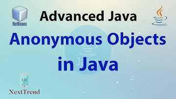 Anonymous Objects in Java
