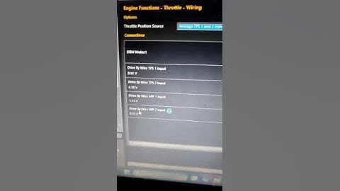 Haltech Elite with NSP, diagnostic investigation for an odd drive by wire throttle behavior